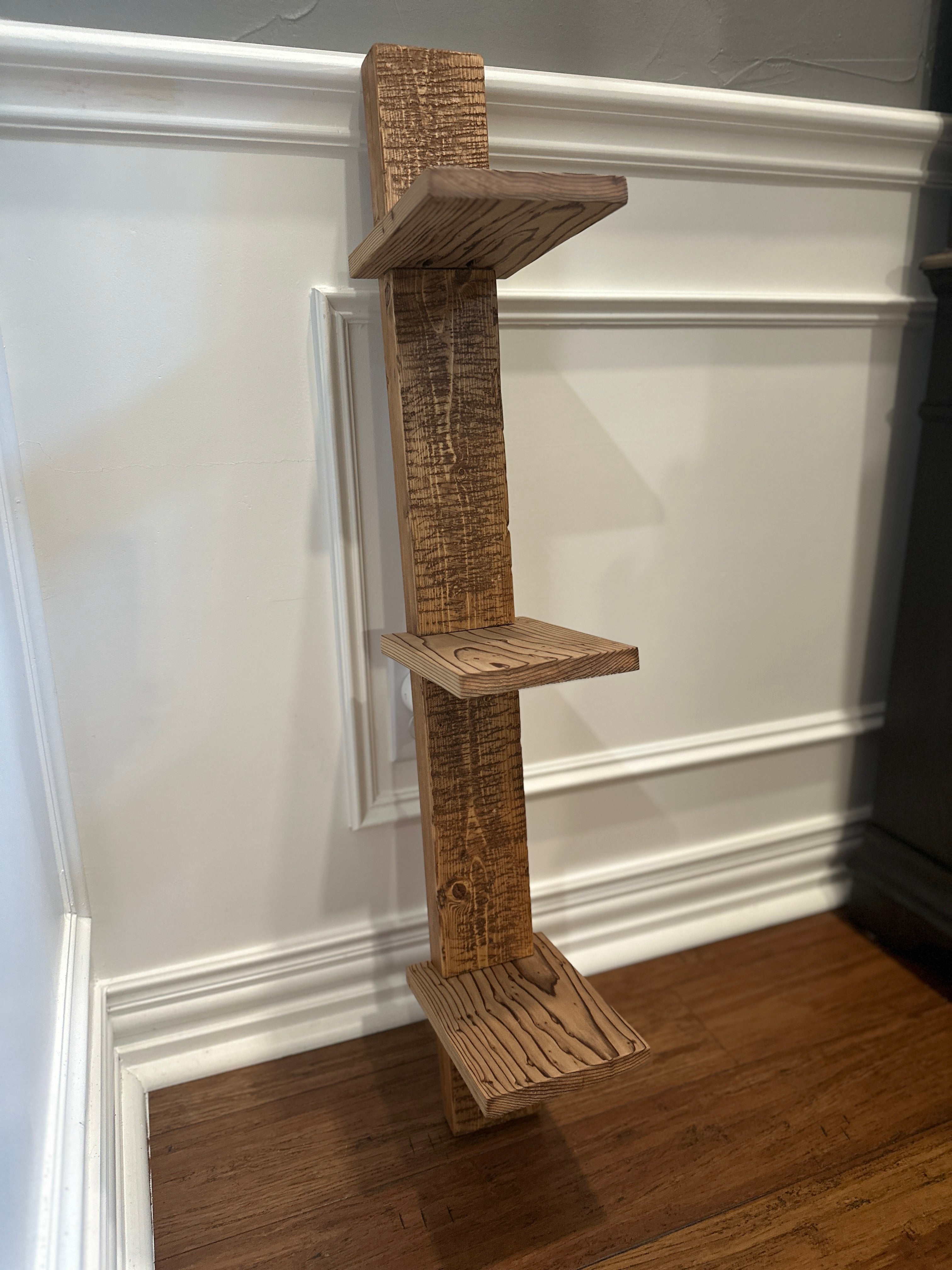 Handmade Rustic Wall Shelf – Pine and Cedar